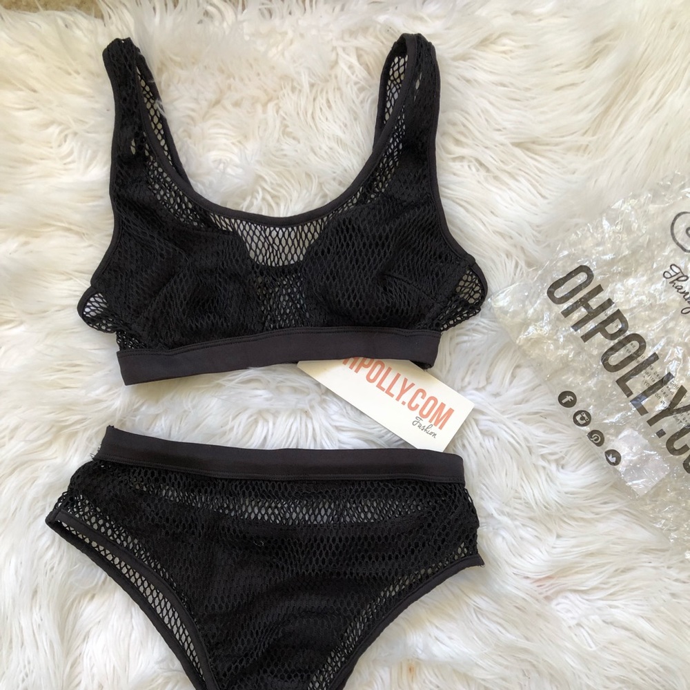 High waisted Cheeky bikini